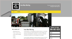 Desktop Screenshot of ironmanmovingsf.com