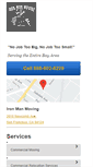 Mobile Screenshot of ironmanmovingsf.com